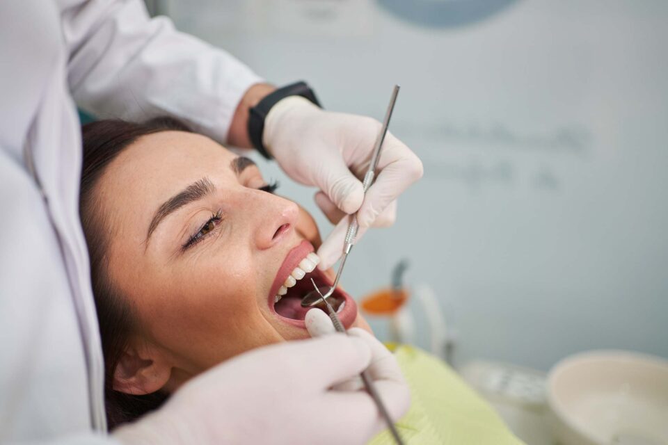 Dental exam at Creve Coeur Dental, providing general dentistry in Creve Coeur, MO.